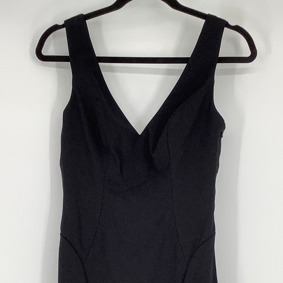 NEW Dessy Collection Size 0 Sleeveless Trumpet Gown Black Dress $248 msrp I24-14 - Picture 7 of 11